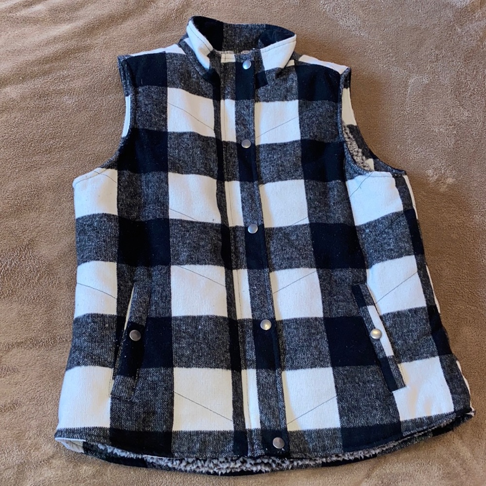 Plaid Harper Vest